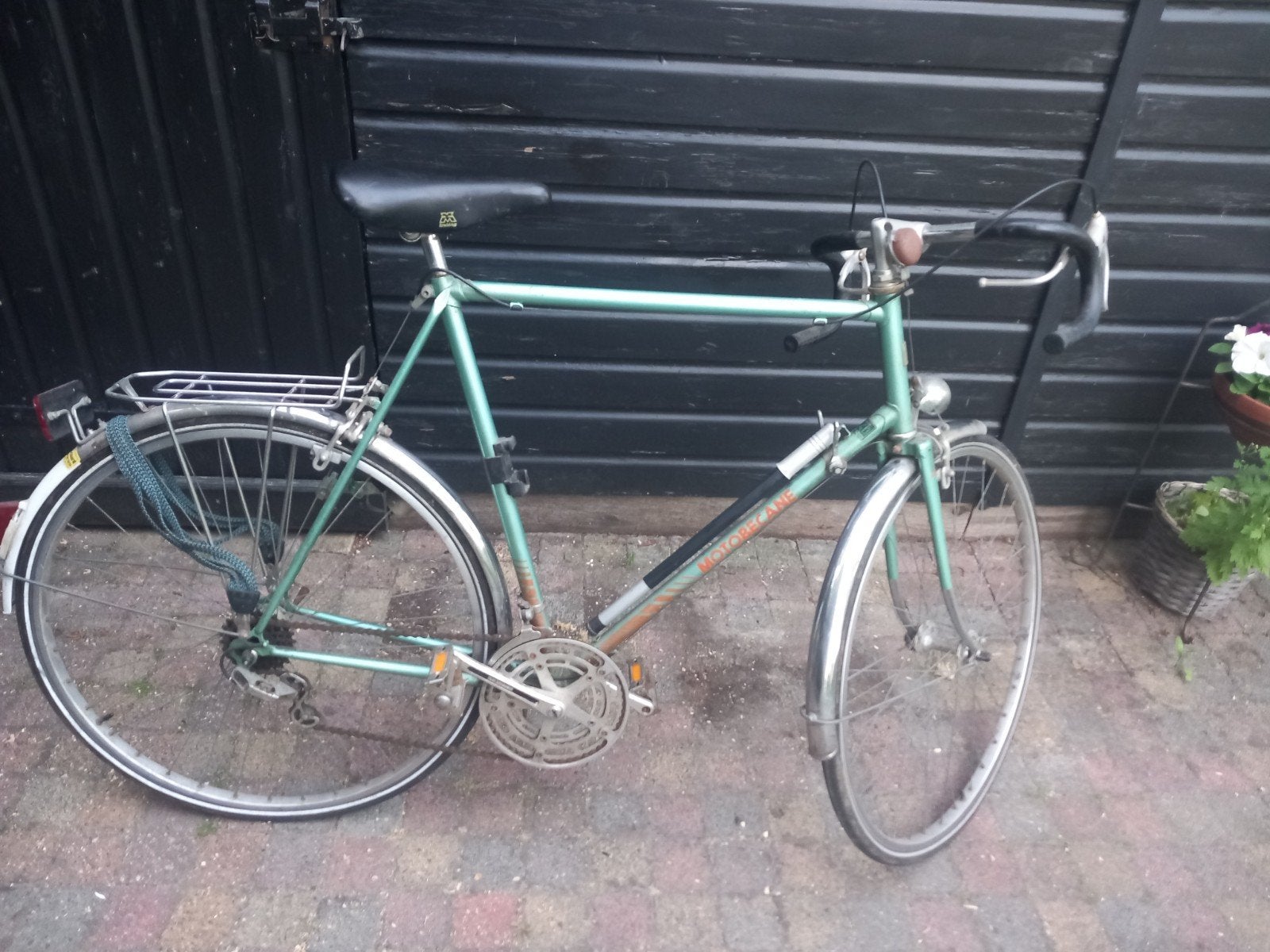 Oldtimer race fiets motobecane jaren 1990?, 59 cm of meer, Ophalen of Verzenden