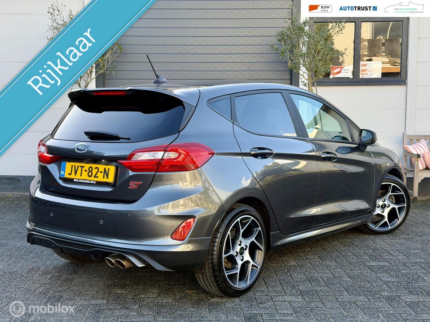 Ford Fiesta 200pk ST-3|RIJKLAAR|B&O|WINTERPKT|RECARO|CAMERA!, Voorwielaandrijving, Dealer onderhouden, Stof, Gebruikt