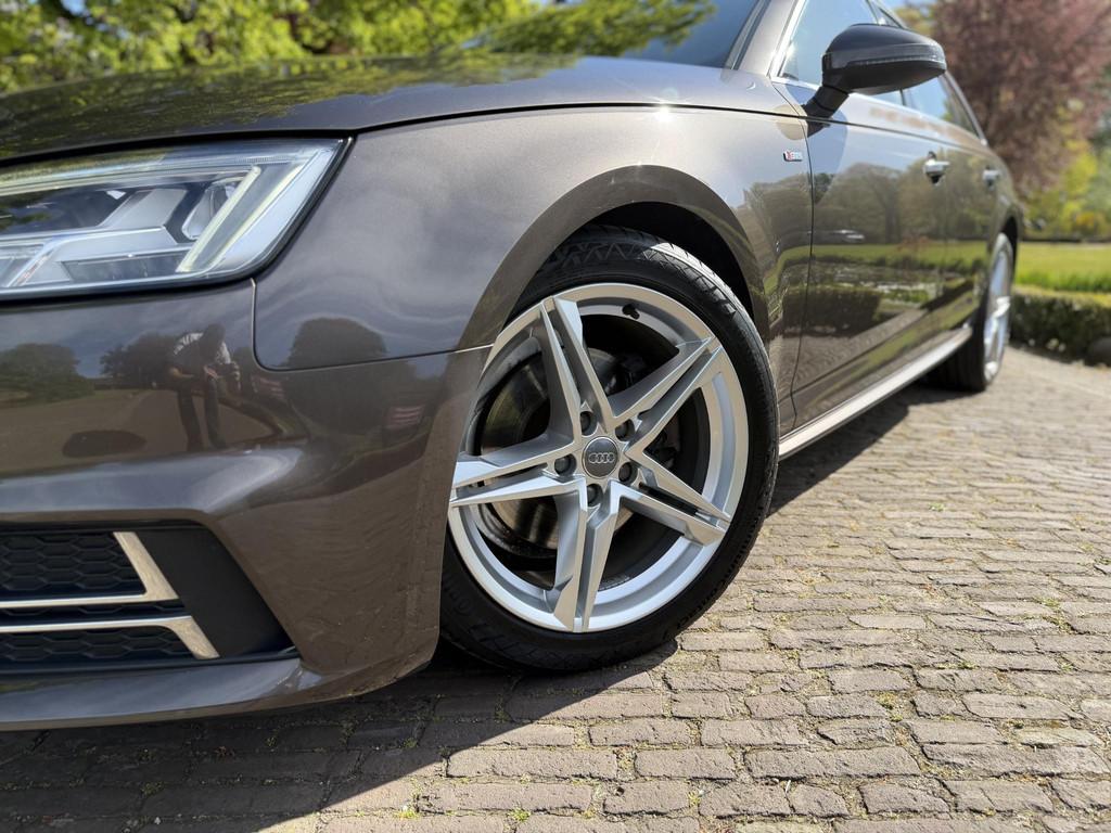 Audi A4 Avant 1.4 TFSI Sport S line edition | Navi | Cruise, Auto's, Gebruikt, 4 cilinders, Origineel Nederlands, 1390 kg