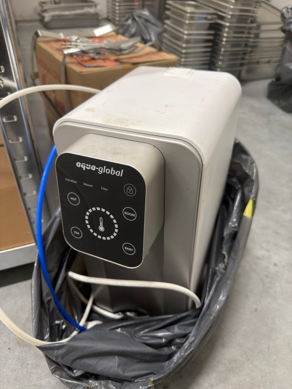 Aqua-Global Waterfilter - Gebruikt, Witgoed en Apparatuur, Ophalen, Gebruikt, Waterkoeler