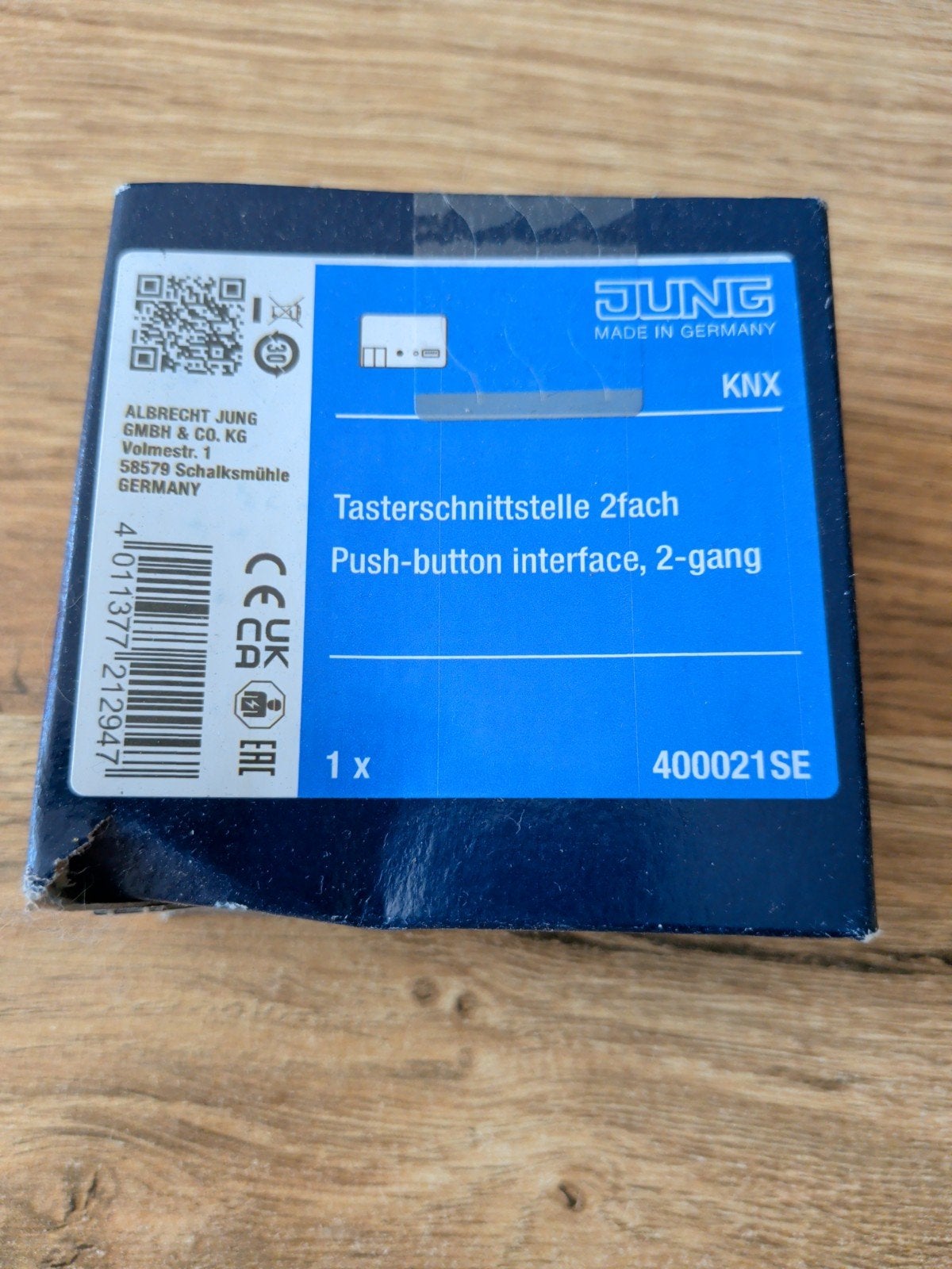 KNX JUNG Tasterschnittstelle 2-voudig - Nieuw, Ophalen of Verzenden