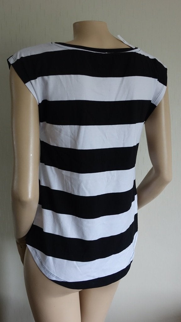NIEUW met kaartje GAP gestreept zwangerschapsshirt wit/zwart, Kleding | Dames, GAP, Nieuw, Shirt of Top, Maat 34 (XS) of kleiner