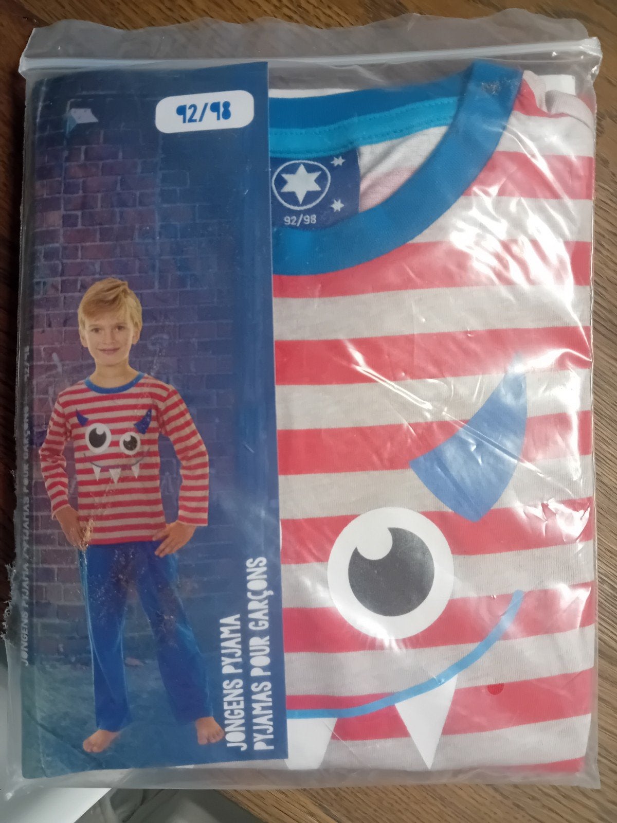 Jongens Pyjama Maat 92/98 - Monster Design, Ophalen of Verzenden, Nieuw, Onbekend, Jongen