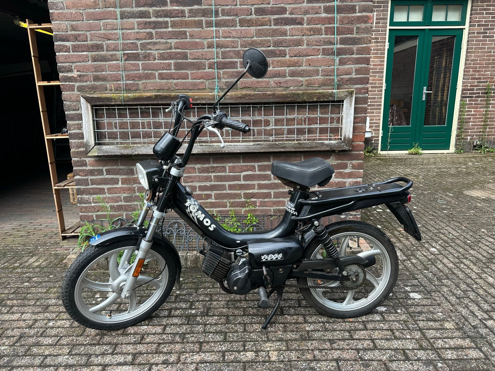 Tomos Flexer 49cc – zwart – €400, Ophalen, Gebruikt, 49 cc, Flexer