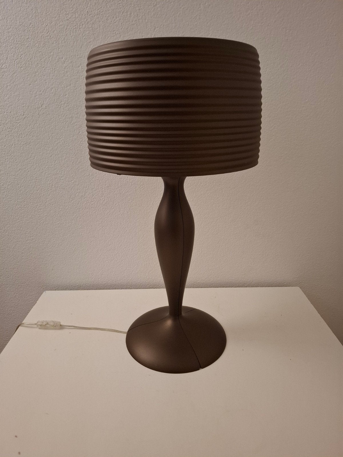 3x Solzi Luce GOA Archirivolto bruine vintage lamp, Ophalen, Kunststof, Zo goed als nieuw, Minder dan 100 cm