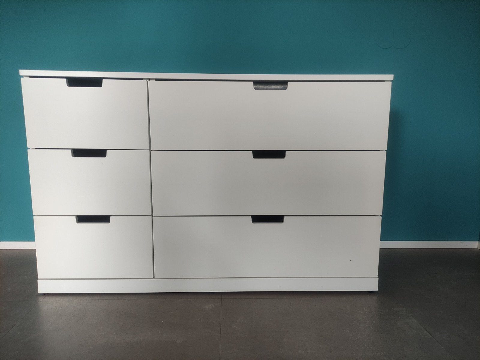 Nordli Ikea ladekast, Ophalen, Gebruikt, 100 tot 150 cm, 5 laden of meer