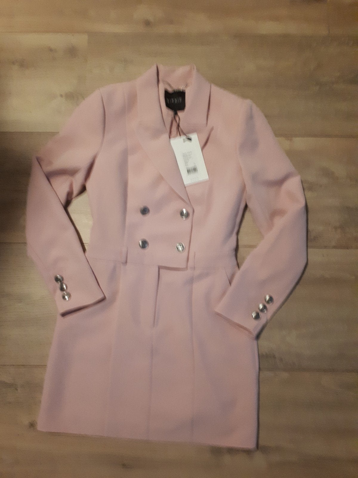 Nikkie Balmain Blazer Jurk Roze Maat 36, Kleding | Dames, Nieuw, Ophalen of Verzenden, Nikkie, Roze