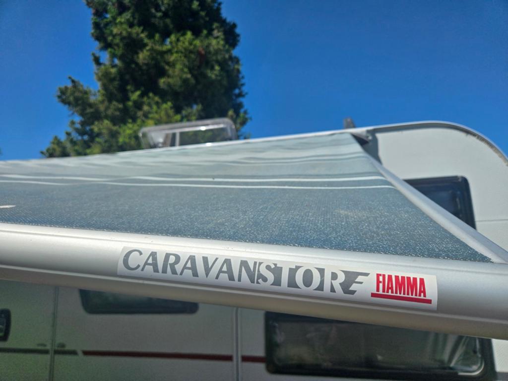 Fiamma Caravanstore 07 410 Deluxe Grey Caravan Luifel, Ophalen
