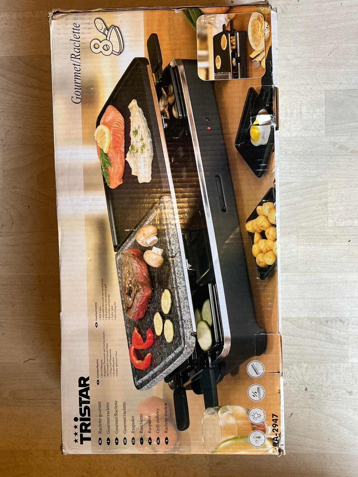 Tristar Gourmet/Raclette, Ophalen, Nieuw