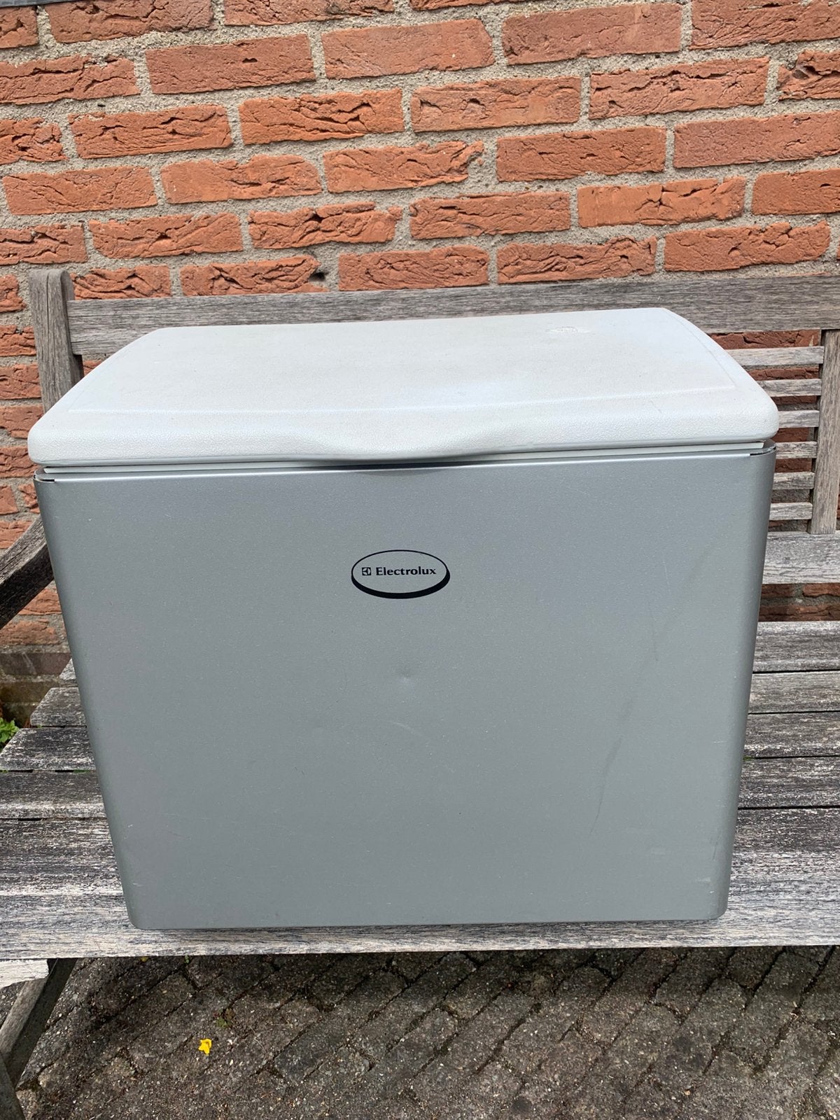 Koelbox Electrolux RC1600EGP 230V 12V gas aansl. Inh35 liter, Ophalen, Gebruikt, Koelbox, Elektrisch