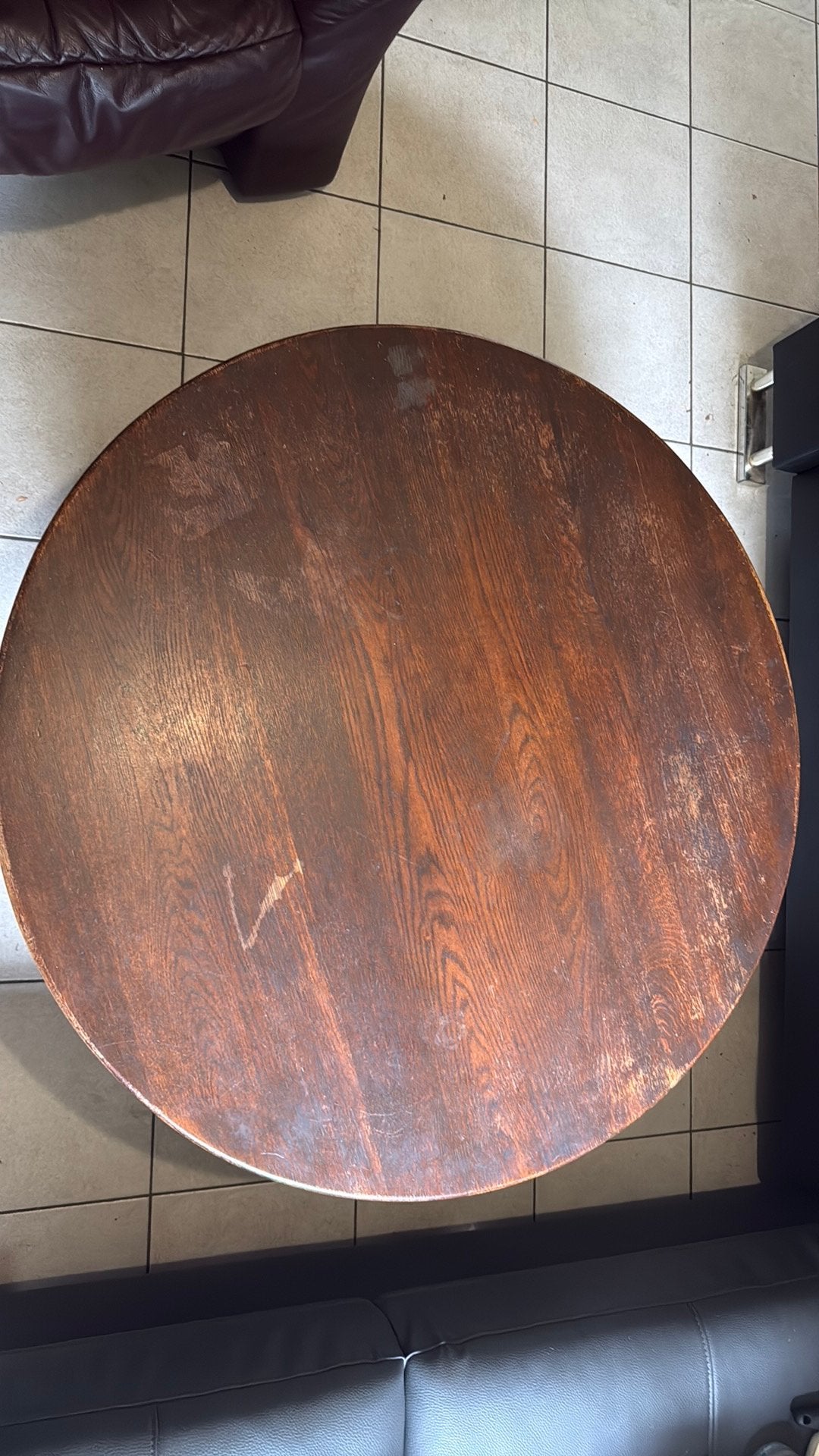 oude salontafel en hoekkast, Huis en Inrichting, Tafels | Salontafels, Ophalen, Gebruikt, 100 tot 150 cm, 50 tot 100 cm