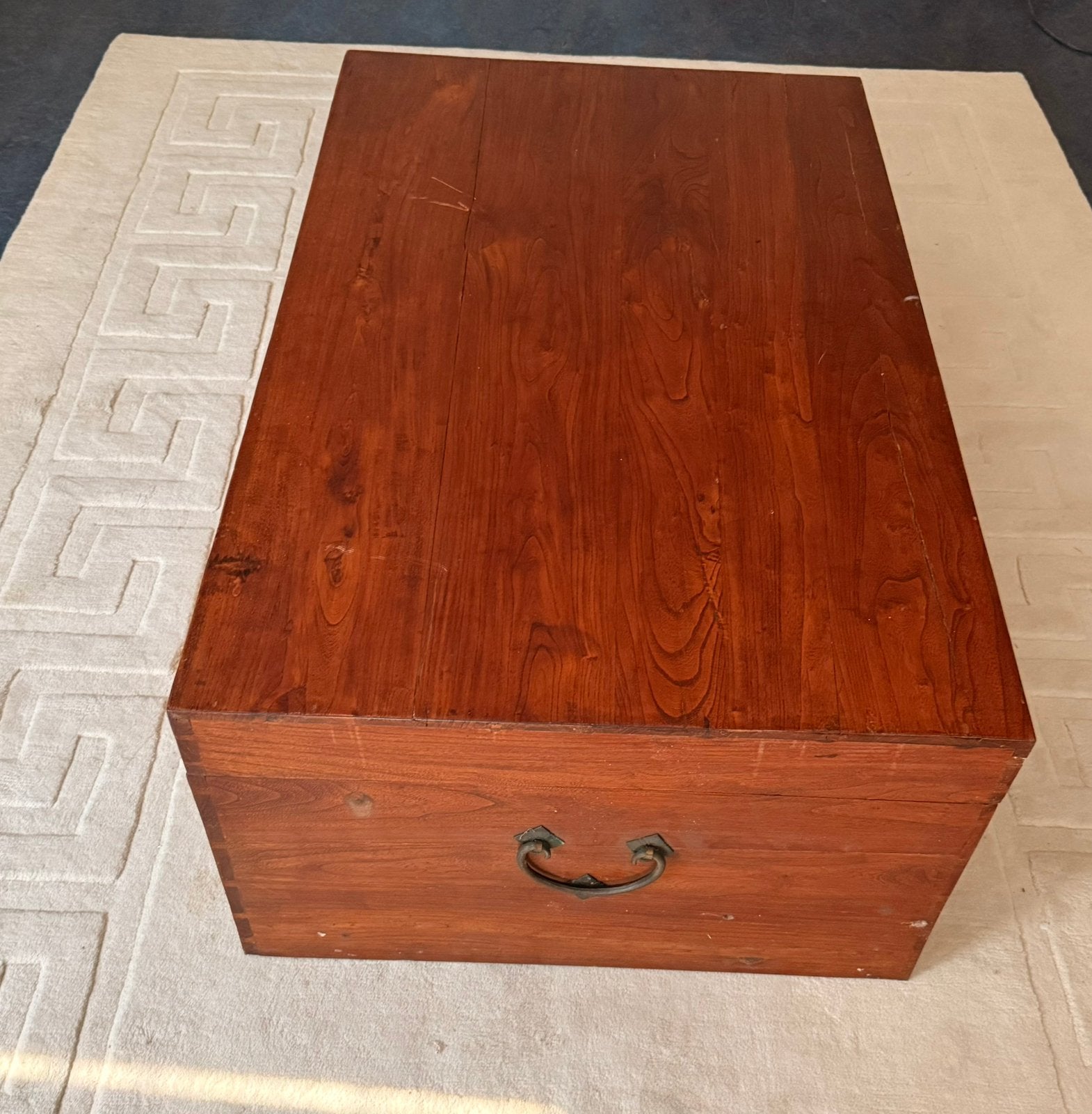 Dekenkist antiek ook als tafel te gebruiken, Ophalen, Zo goed als nieuw