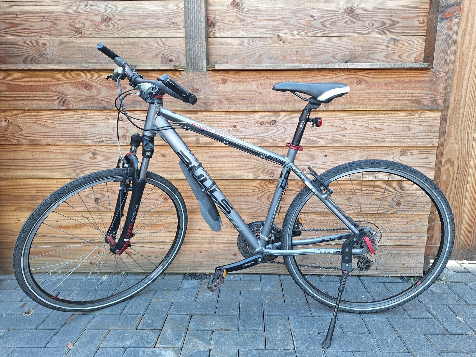 Bulls Hybride sportieve damesfiets.48 cm, 28 inch, Gebruikt, Velgrem, Minder dan 49 cm