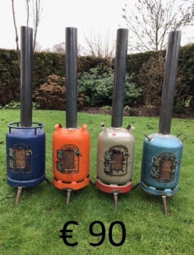 Houtkachel terrasverwarmer tuinkachel terraskachel kachels, Tuin en Terras, Ophalen, Nieuw