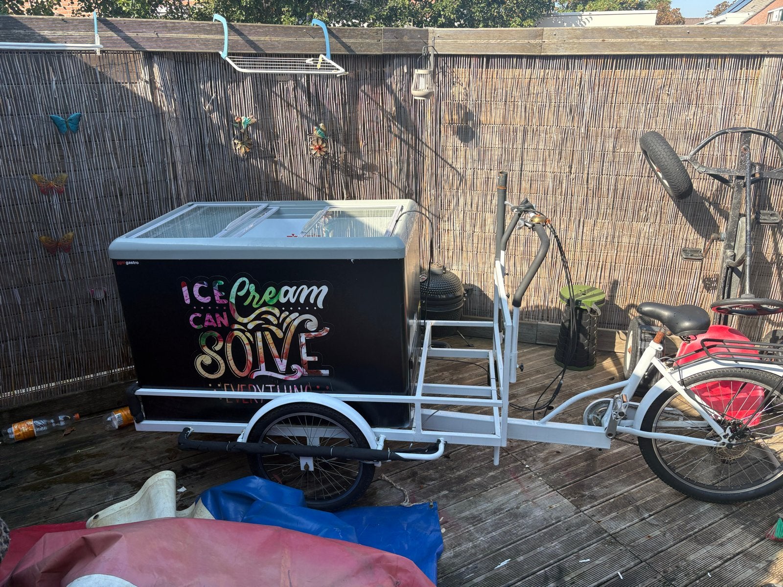 IJskar Bakfiets met Vriezer - eventueel met thuis baterij, Fietsen en Brommers, Ophalen, Gebruikt, Goederen, Overige merken