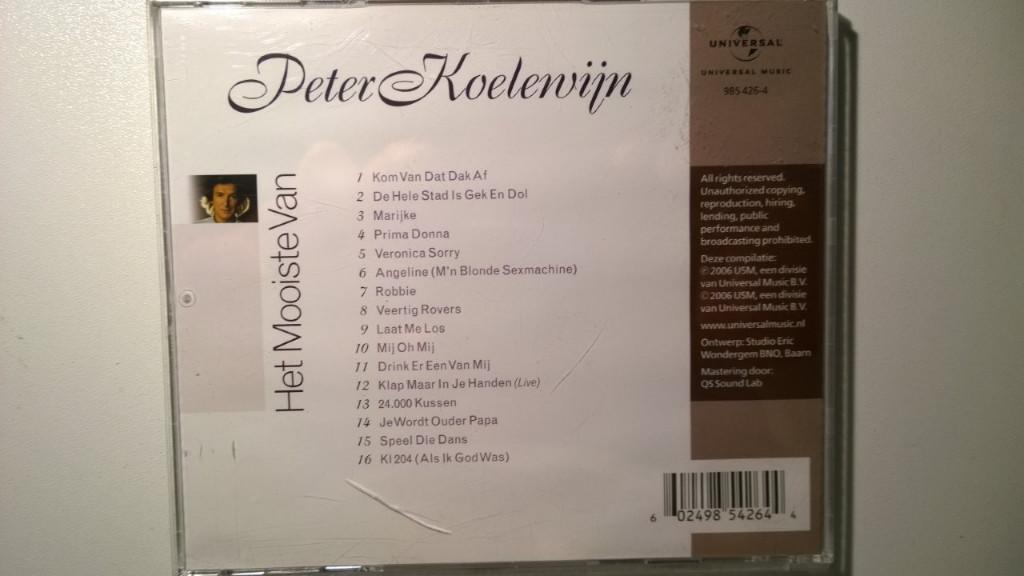 Peter Koelewijn - Het Mooiste Van, Ophalen of Verzenden, Zo goed als nieuw, Rock