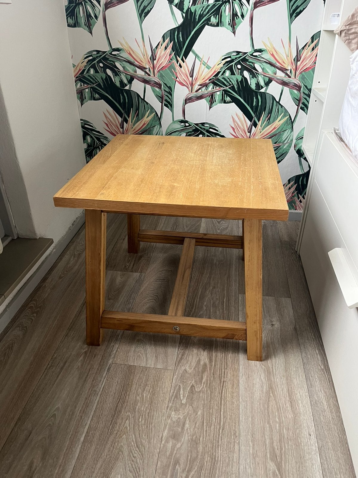 Houten bijzettafel, Ophalen, Minder dan 45 cm, Minder dan 55 cm, Gebruikt