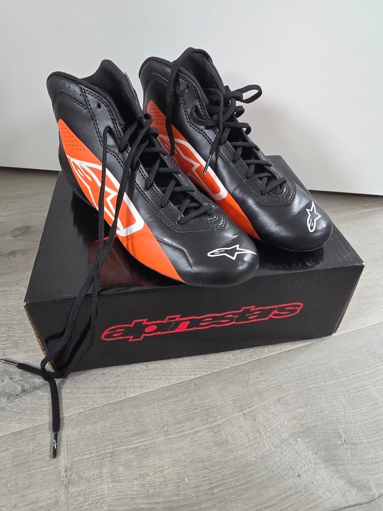 Alpinestars tech 1 K  kartschoenen maat 39, Sport en Fitness, Karting, Ophalen of Verzenden, Zo goed als nieuw, Kleding of Schoenen