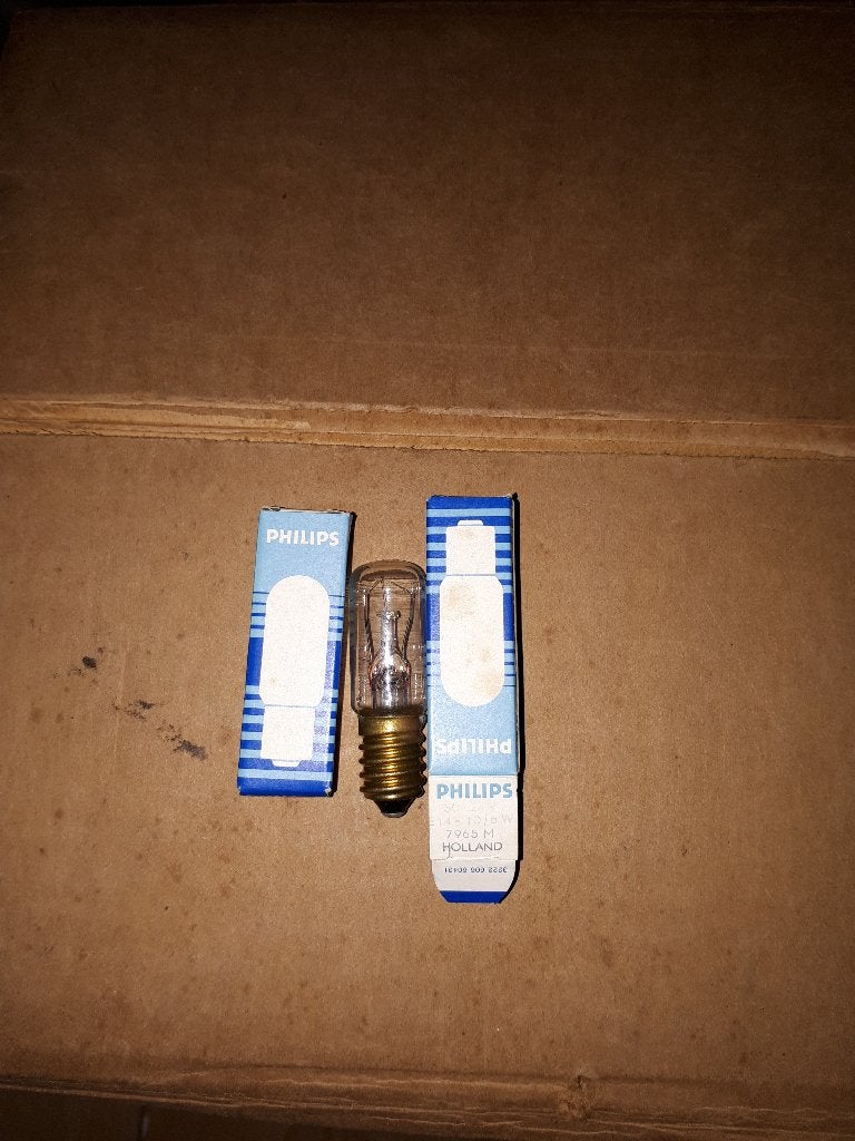 nieuw philips gloeilampen 30-24v 10-6w fitting e14, Ophalen of Verzenden, Nieuw, E14 (klein), Gloeilamp