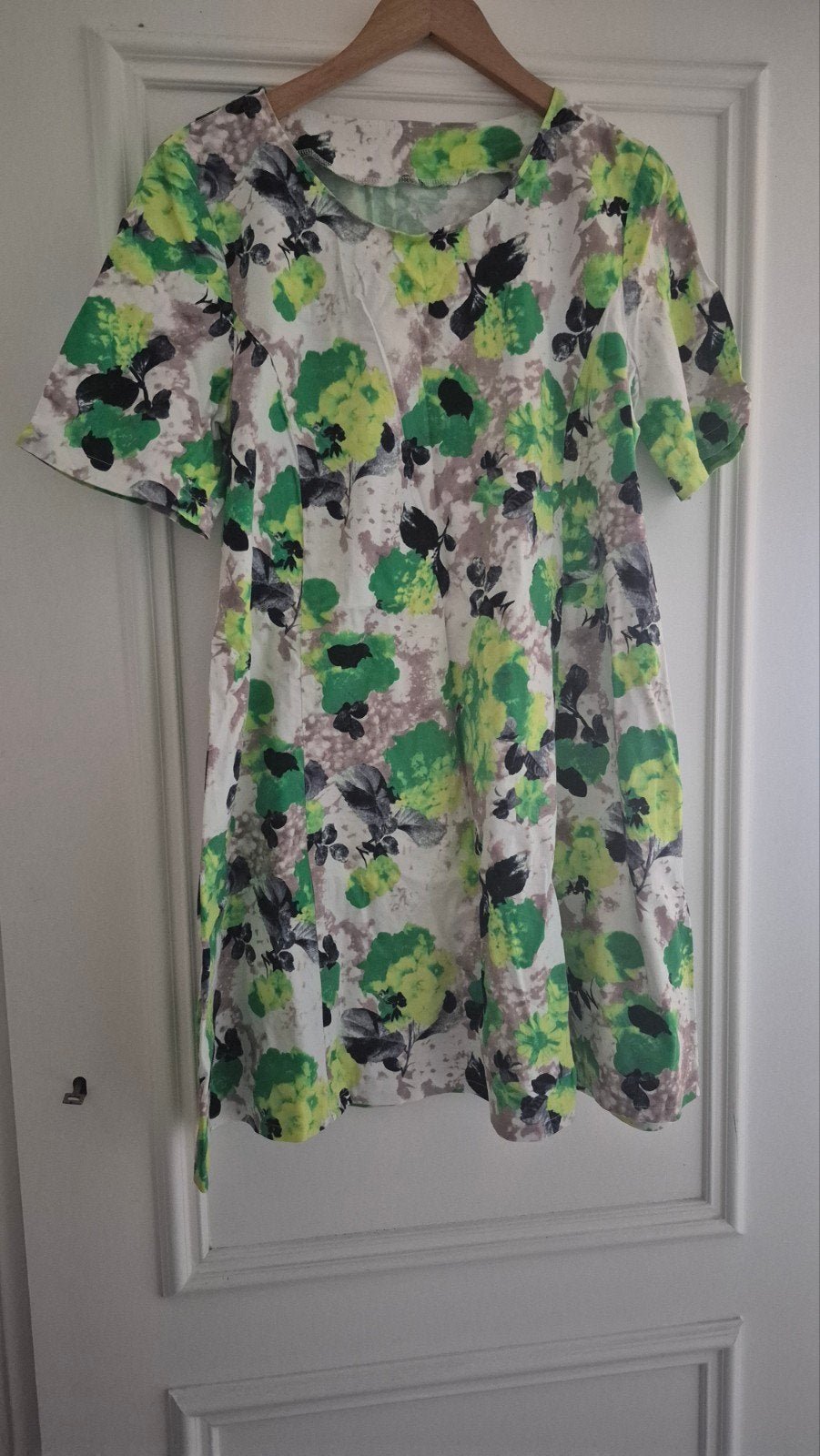 jurk maat 48/50, Ophalen of Verzenden, Zo goed als nieuw, Zwart, Jurk