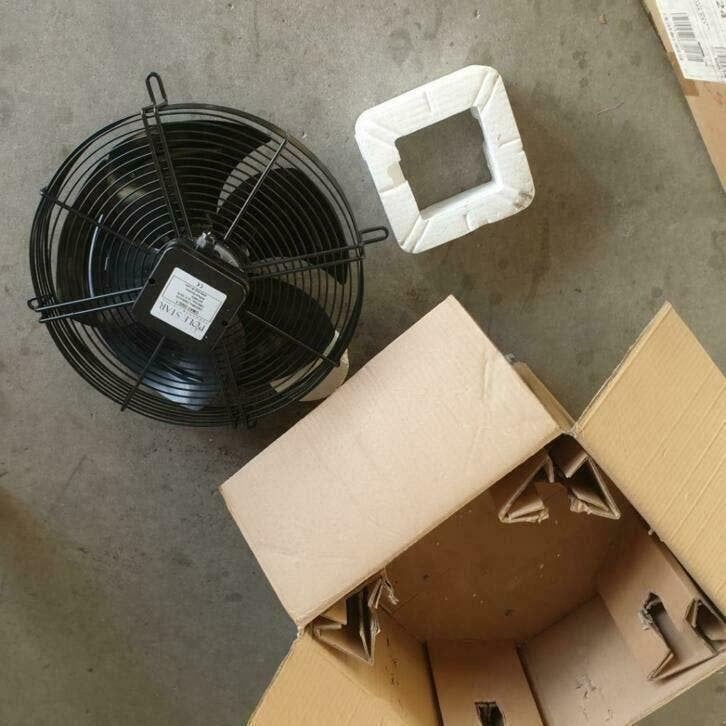 2x NIEUWE ventilatormotor POLESTAR ventilator  230 V 150 W, Witgoed en Apparatuur, Airco's, Ophalen, Minder dan 60 m³, 1 snelheid