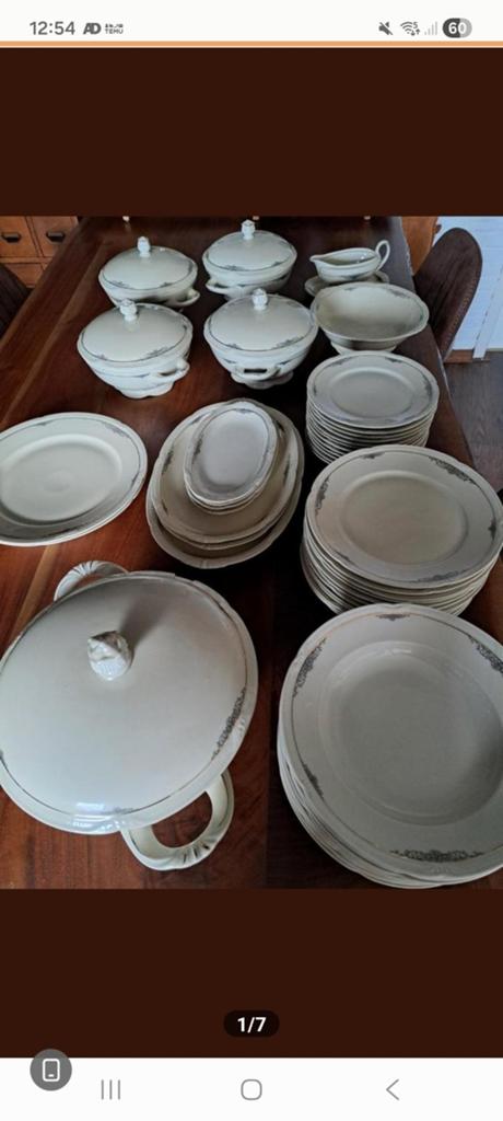 Compleet 12-delig Zeh Scherzer servies - Onbeschadigd, Antiek en Kunst, Ophalen