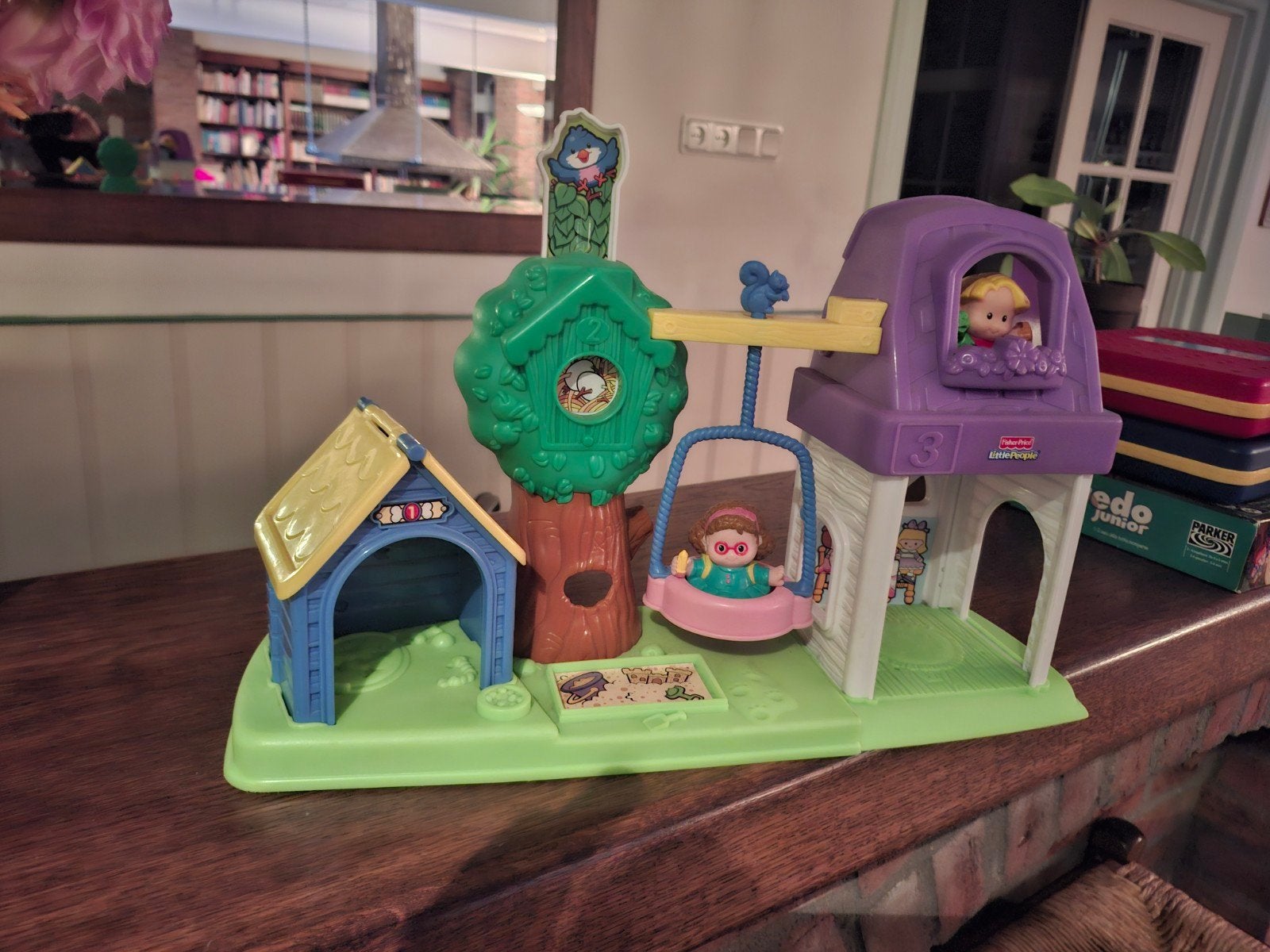 Fisher-Price Little People Boomhut Speelset met Figuren, Ophalen of Verzenden