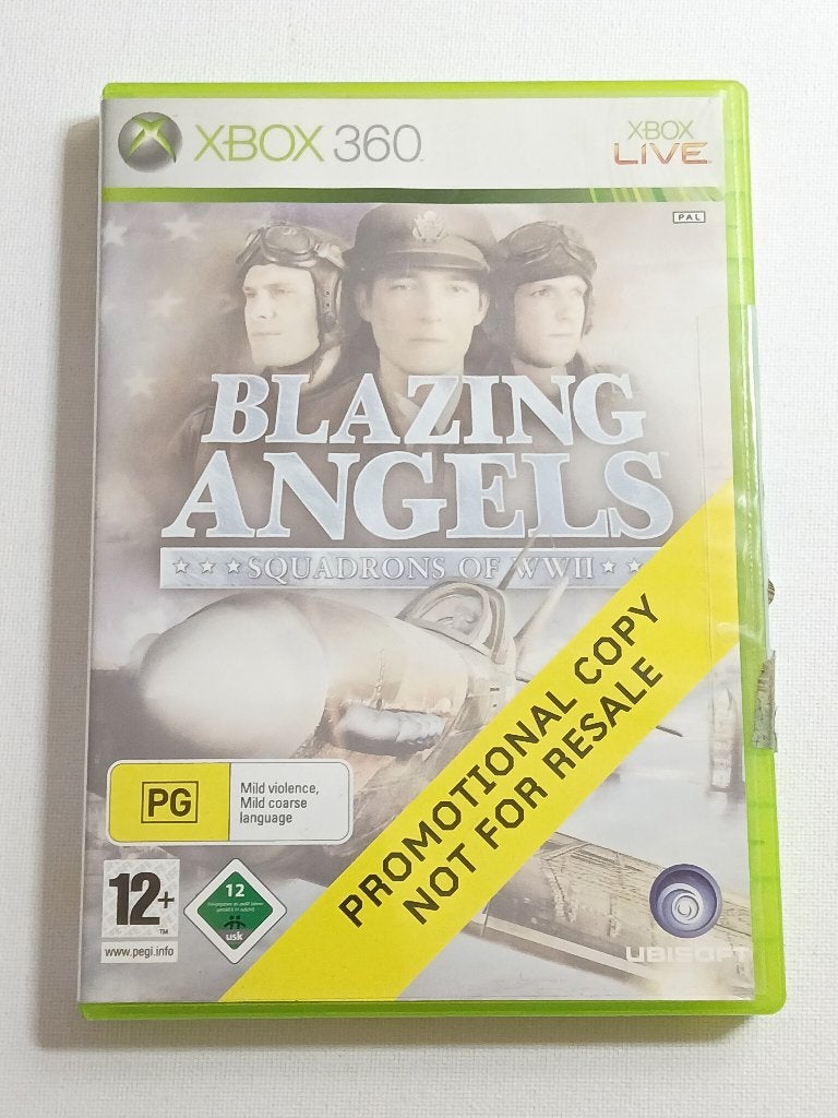 Blazing Angels Squadrons of WWII - Xbox 360 - Promo Copy, Gebruikt, Microsoft, 1 speler, Racen en Vliegen