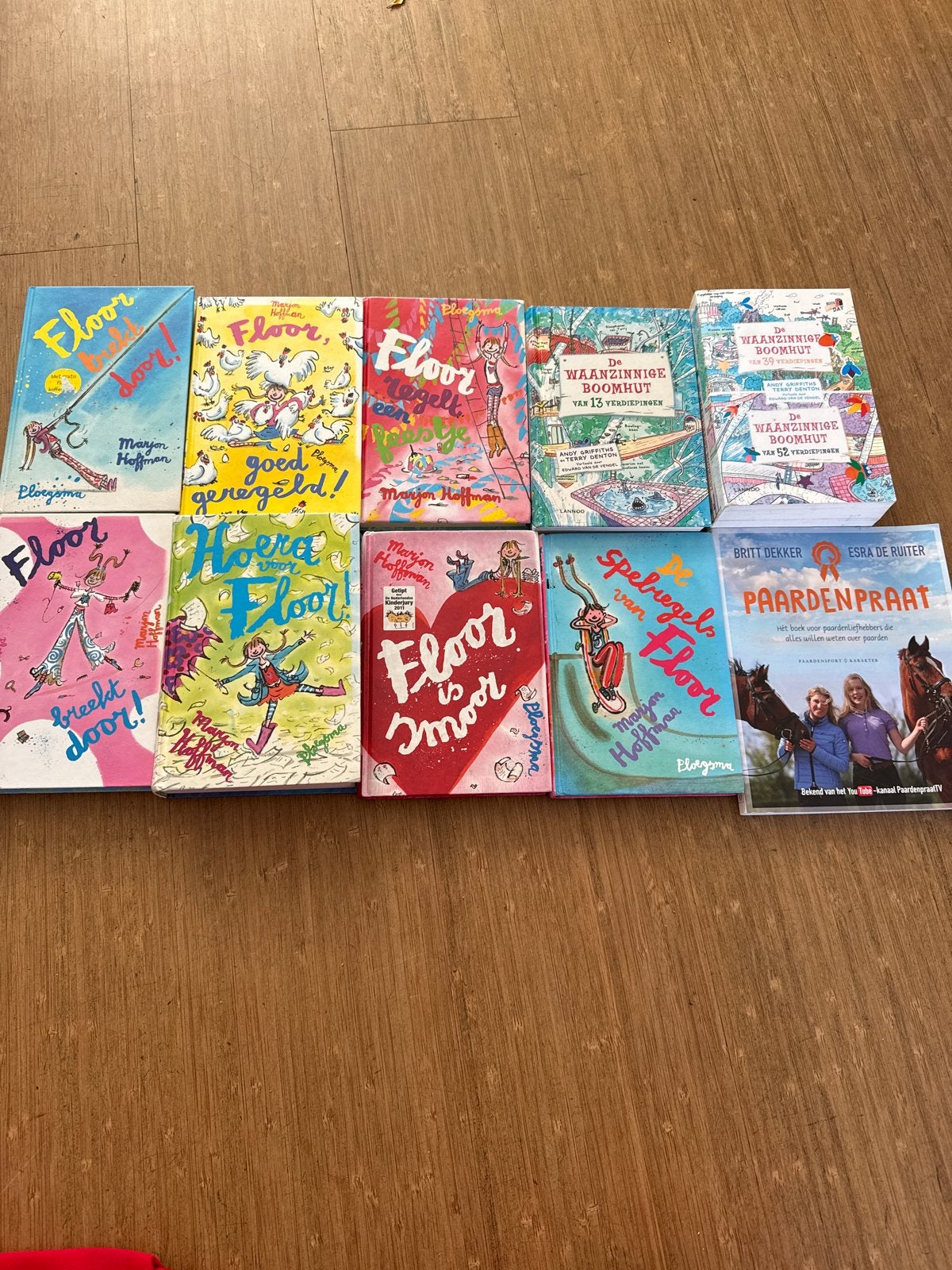 Diverse Kinderboeken: Floor, Boomhut en Paardenpraattv, Boeken, Kinderboeken | Jeugd | 10 tot 12 jaar, Ophalen of Verzenden, Gelezen