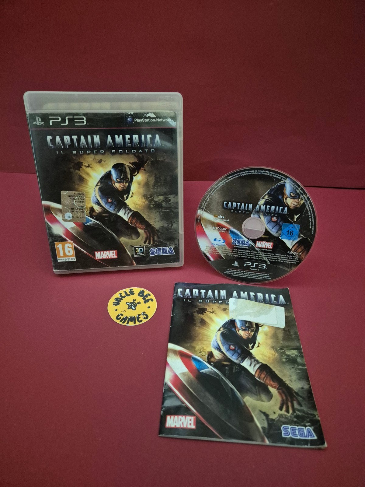 Captain America Super Soldier, Avontuur en Actie, Gebruikt, Verzenden, 1 speler