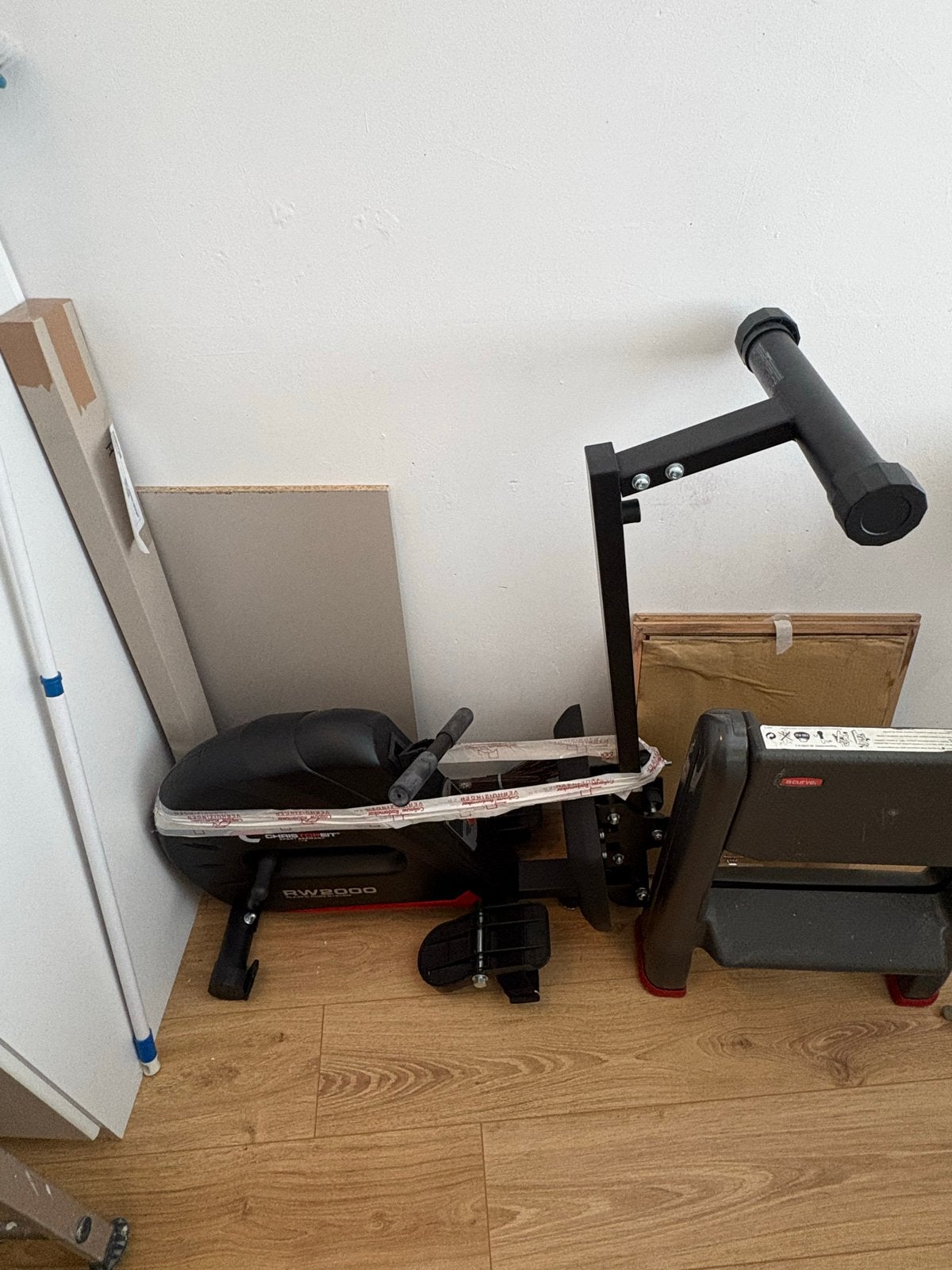 Christopeit RW2000 Roeitrainer - Zo goed als nieuw, Sport en Fitness, Ophalen, Armen, Zo goed als nieuw, Metaal