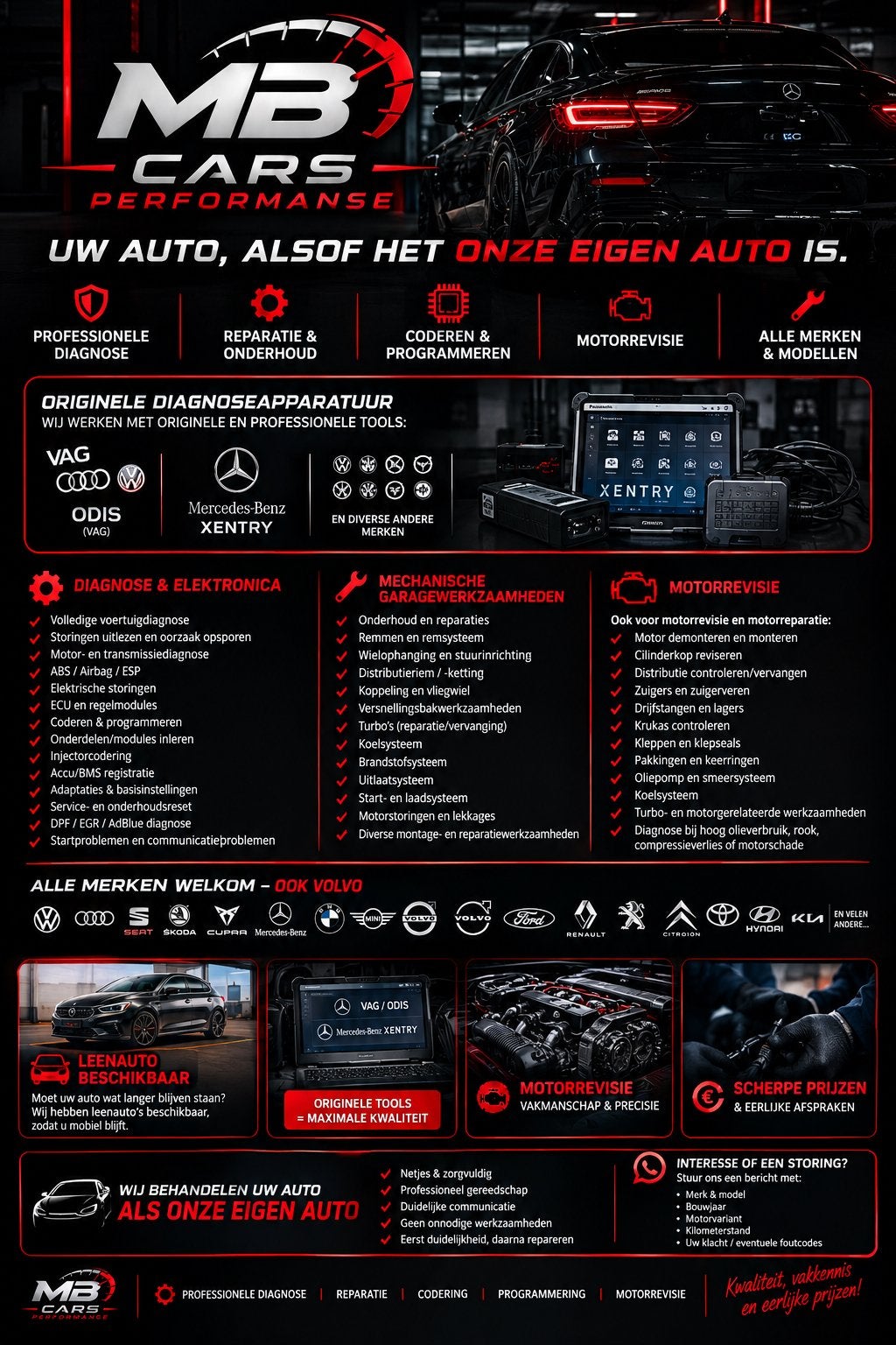 Auto Uitlezen, Coderen / inleren & Reparatie – Alle Merken, Ophalen of Verzenden
