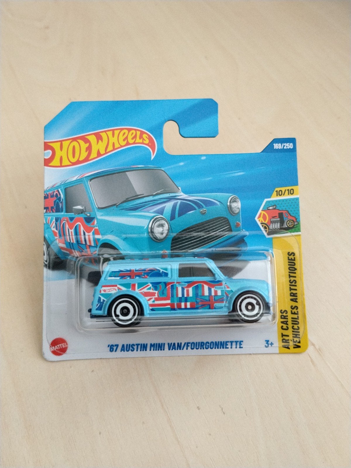 Hotwheels '67 Austin mini van hot wheels, Ophalen of Verzenden, Nieuw, Auto