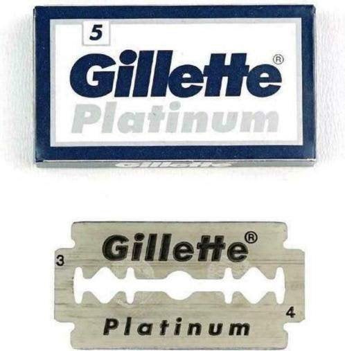 Gillette Platinum scheermesjes 5 stuks, Ophalen, Nieuw, Gehele gezicht