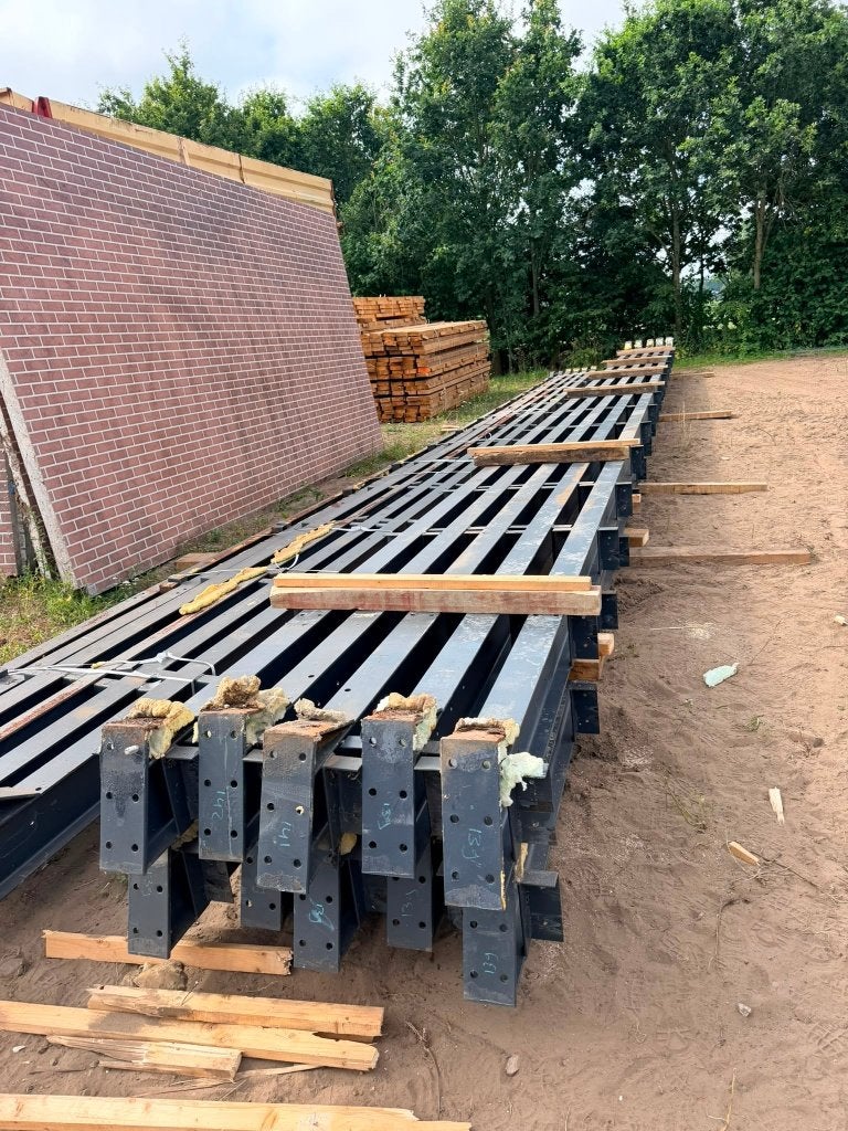 Zeer nette gebruikte spanten en gordingen (gedemonteerd), Ophalen of Verzenden, Zo goed als nieuw, IJzer