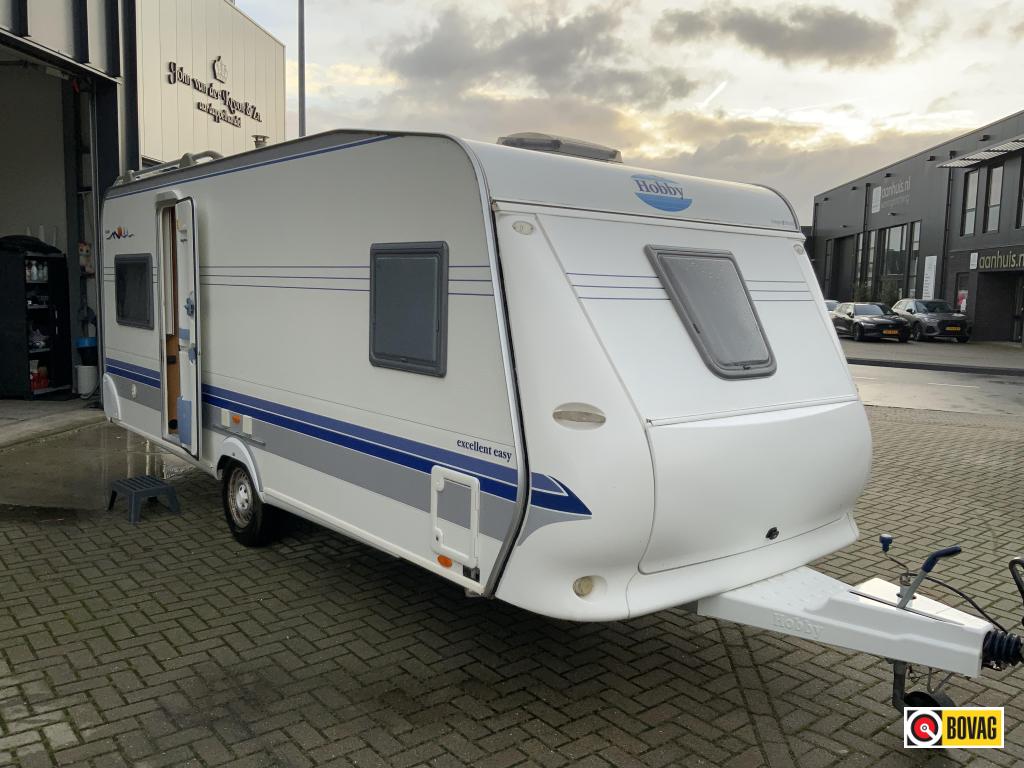 Hobby Excellent Easy 540 UFE 2e Pinksterdag open, Caravans en Kamperen, Rondzit, Hobby, Schokbreker, Bedrijf