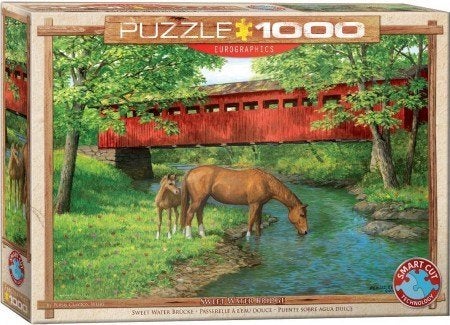 Eurographics: Sweet Water Bridge 1000 stukjes, Ophalen of Verzenden, 500 t/m 1500 stukjes, Nieuw, Legpuzzel