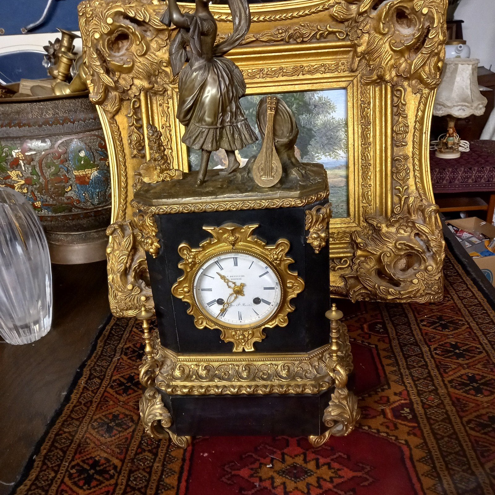 antieke franse pendule 1820, Ophalen of Verzenden