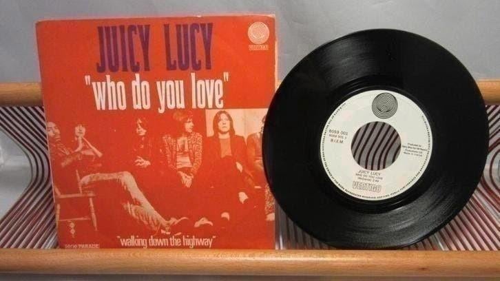 Juicy Lucy, Who do you love (single 7"), Cd's en Dvd's, Vinyl Singles, Gebruikt, Single, Pop, 7 inch, Ophalen of Verzenden