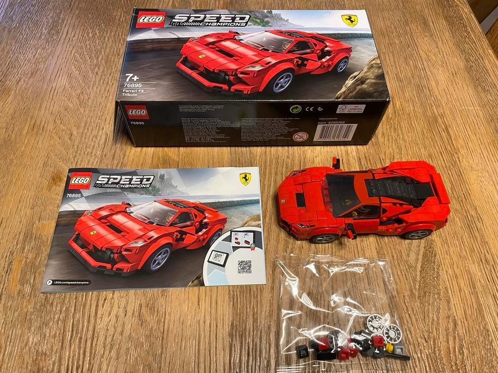 Lego 76895 speed champions ferrari F8 tributo, Kinderen en Baby's, Speelgoed | Duplo en Lego, Ophalen of Verzenden, Zo goed als nieuw
