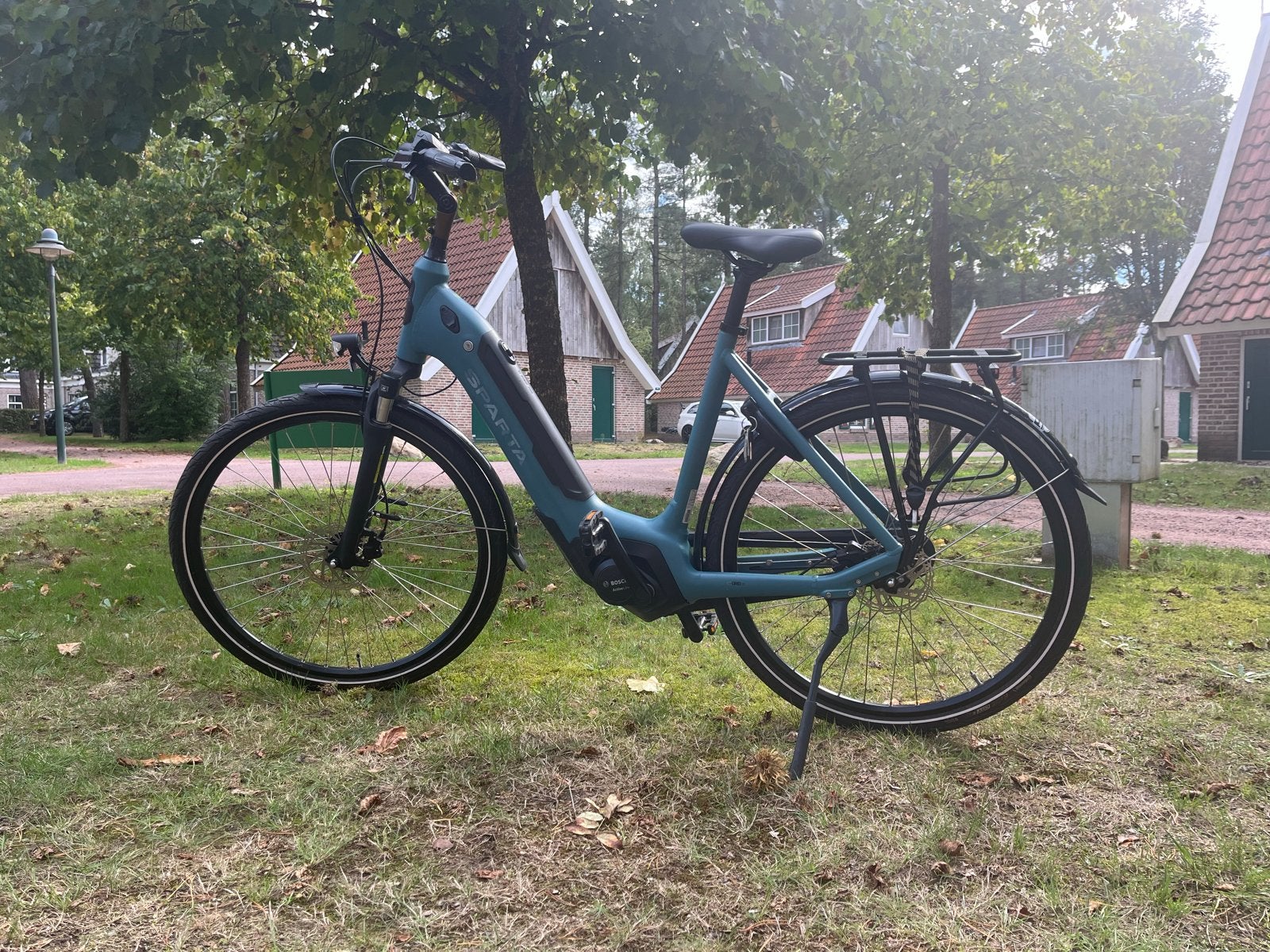 Sparta C-Grid E-bike met Bosch Active line  motor, Fietsen en Brommers, Ophalen, Sparta, Zo goed als nieuw, 50 km per accu of meer