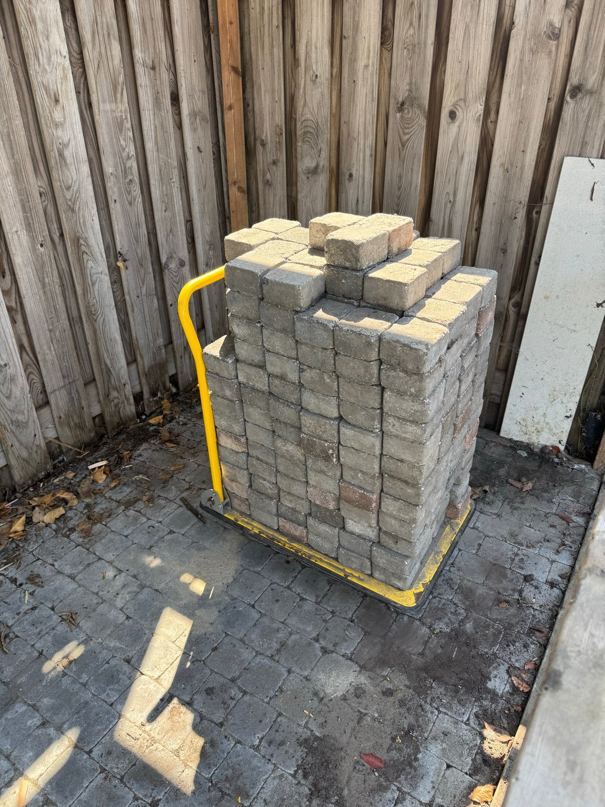 Partij stenen, Ophalen, Gebruikt, Beton, Klinkers