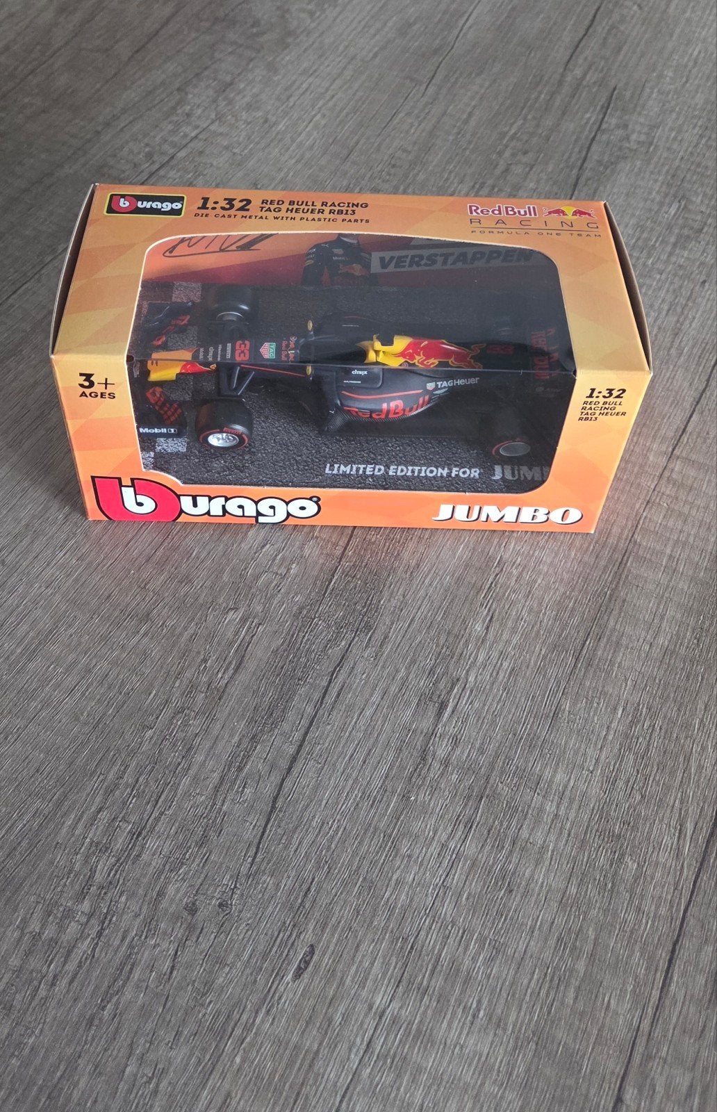 Red Bull Racing F1 Max Verstappen 1:32 Nieuw, Hobby en Vrije tijd, Ophalen of Verzenden, Nieuw, Auto, Overige merken