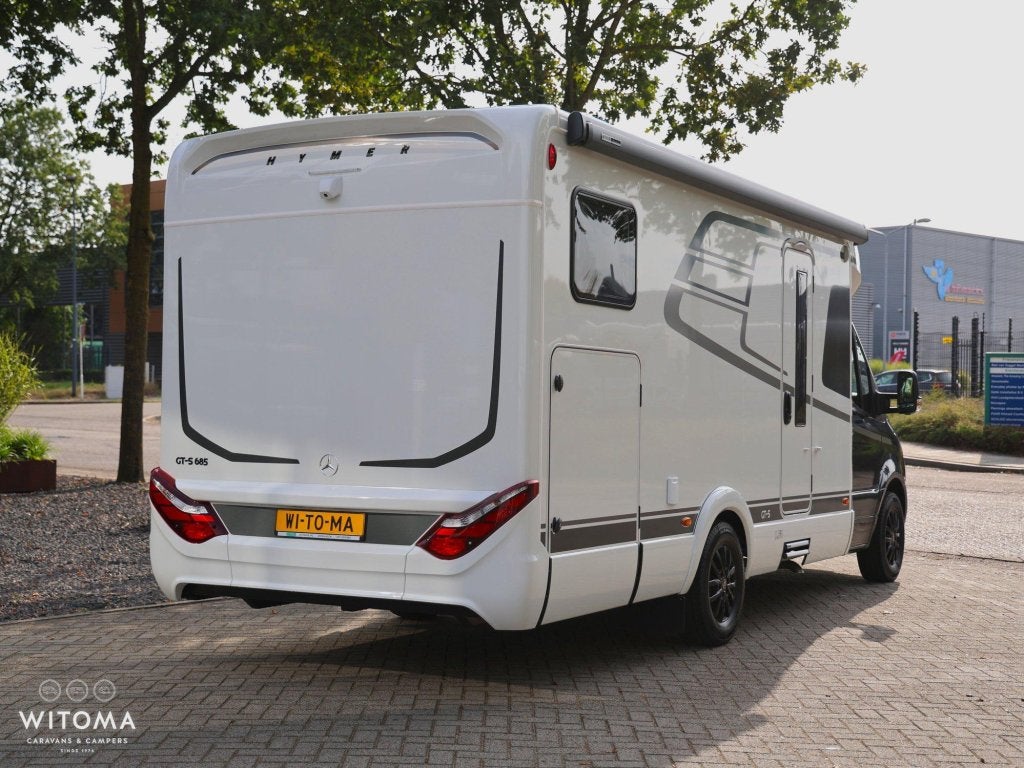 Hymer GT-S 685 Hefbed, Caravans en Kamperen, Automaat, Ringverwarming, Bedrijf, Diesel