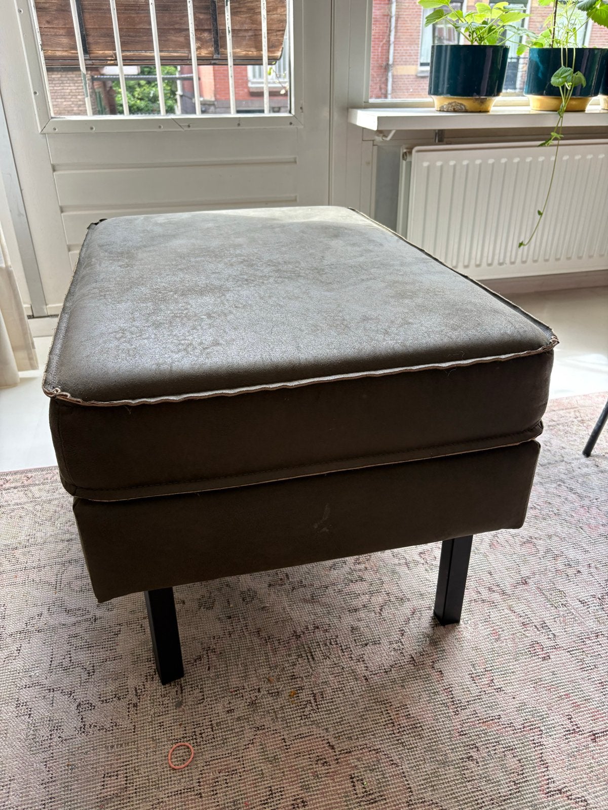 Be Pure Home Hocker/Voetenbank  | Zo goed als nieuw, Ophalen, 75 tot 100 cm, Zo goed als nieuw, Stof