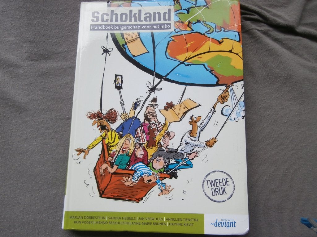 schoolboek Schokland burgerschap MBO Deviant uitgeverij, Boeken, Deviant uitgeverij, Godsdienst en Levensbeschouwin, HAVO, Ophalen of Verzenden