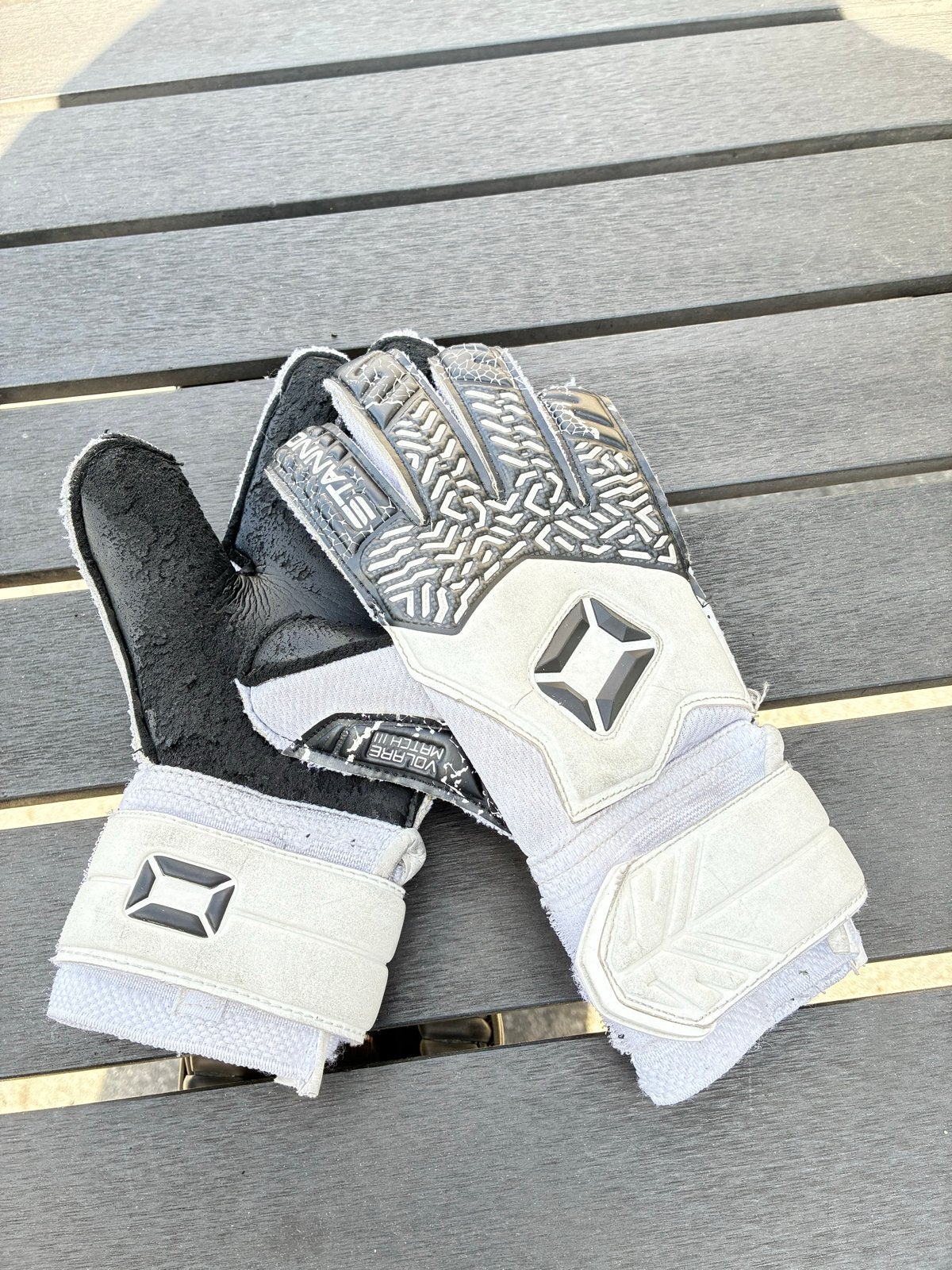 Stanno Volare Match JR 3 keepershandschoenen, Ophalen, Gebruikt, Handschoenen
