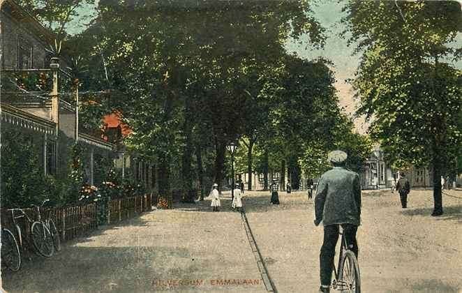 301-316-007 Hilversum Emmalaan, Verzenden, Voor 1920, Noord-Holland