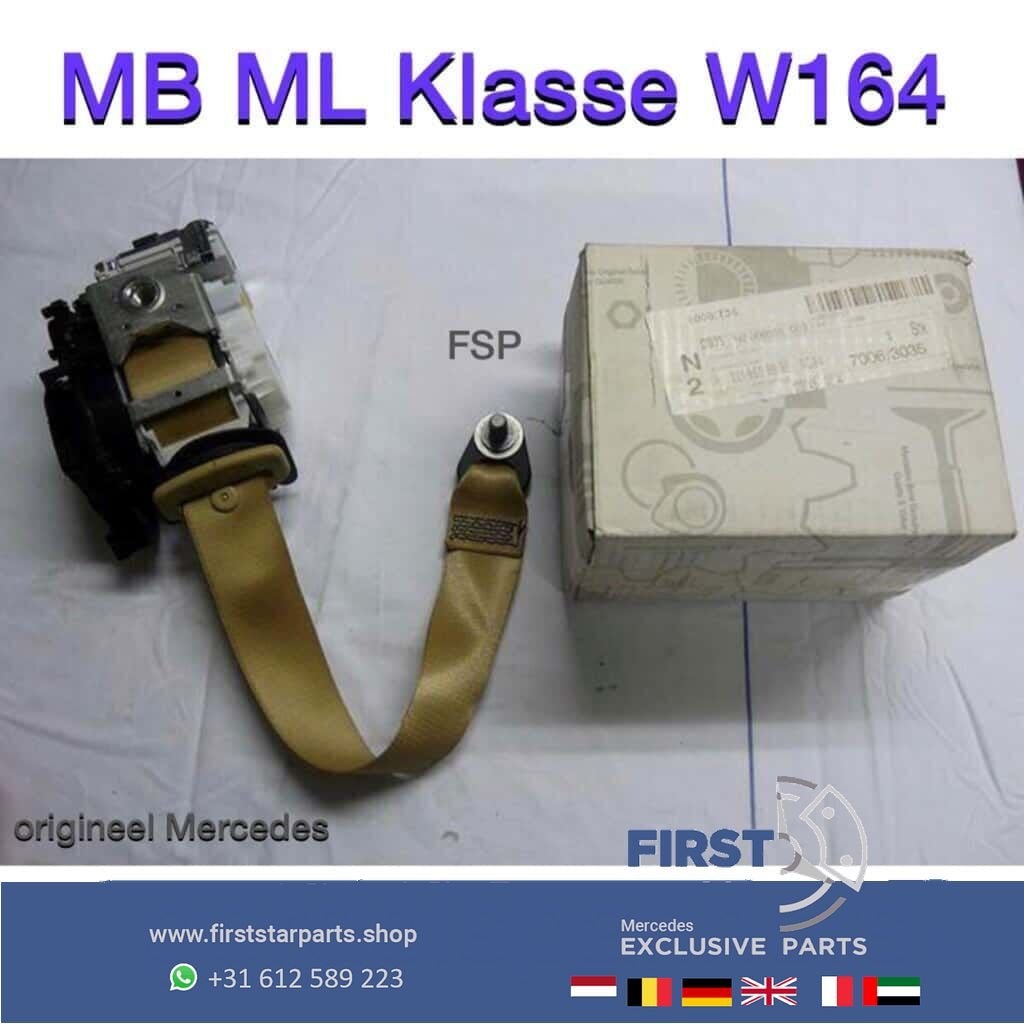 W164 ML GORDEL SET BRUIN Mercedes BRUINE GORDELS 2005-2012 O