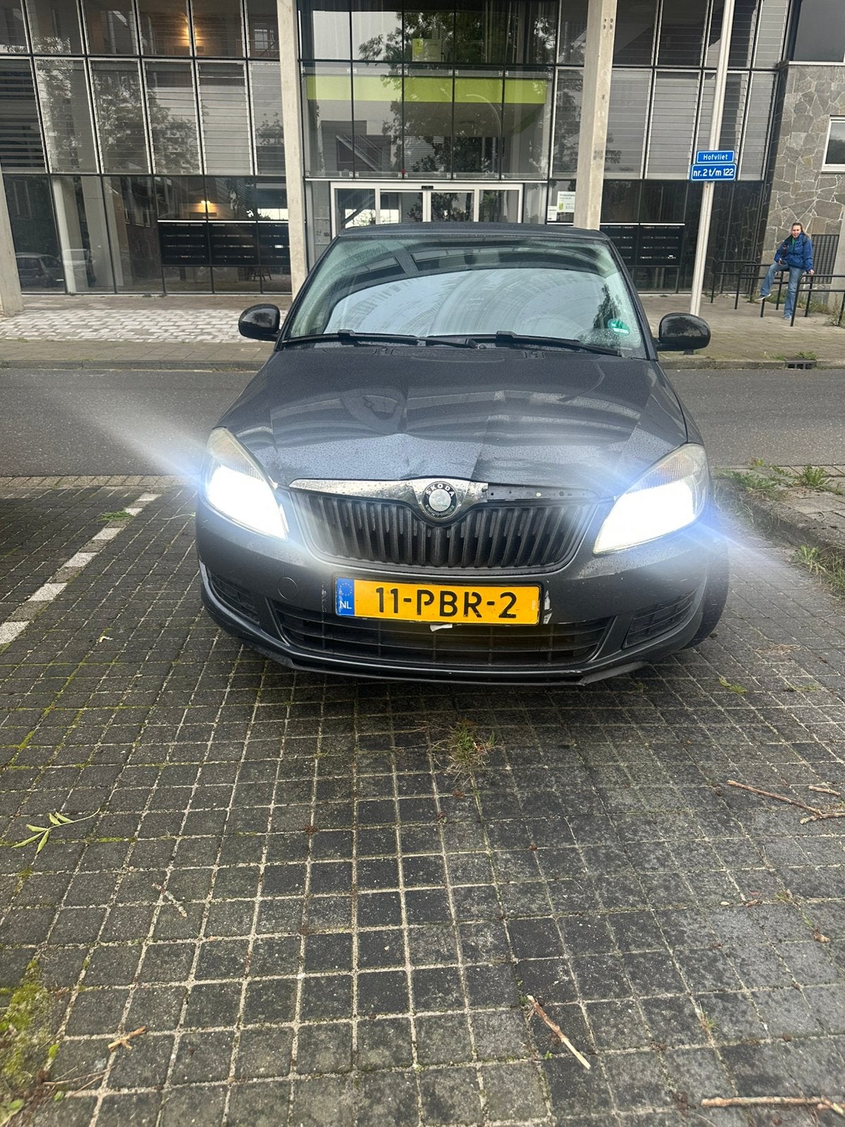 Skoda Fabia 1.2 44KW 2011 Grijs, Voorwielaandrijving, 40 €/maand, 990 kg, 1198 cc